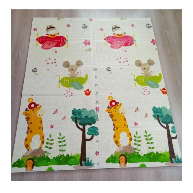 Килимче за игра, Животни в самолети, 150 х 180 х 1